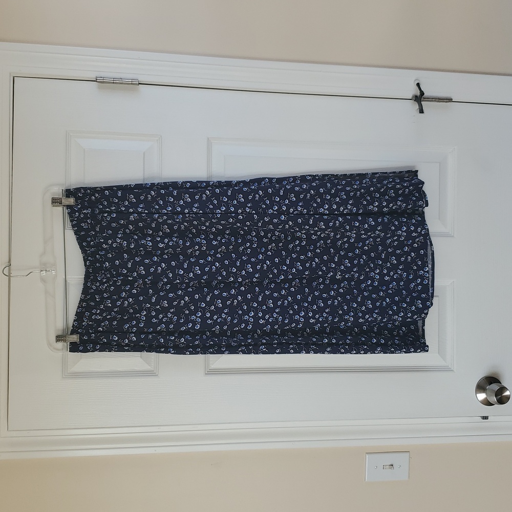 GAP Navy Ditsy Floral Skirt